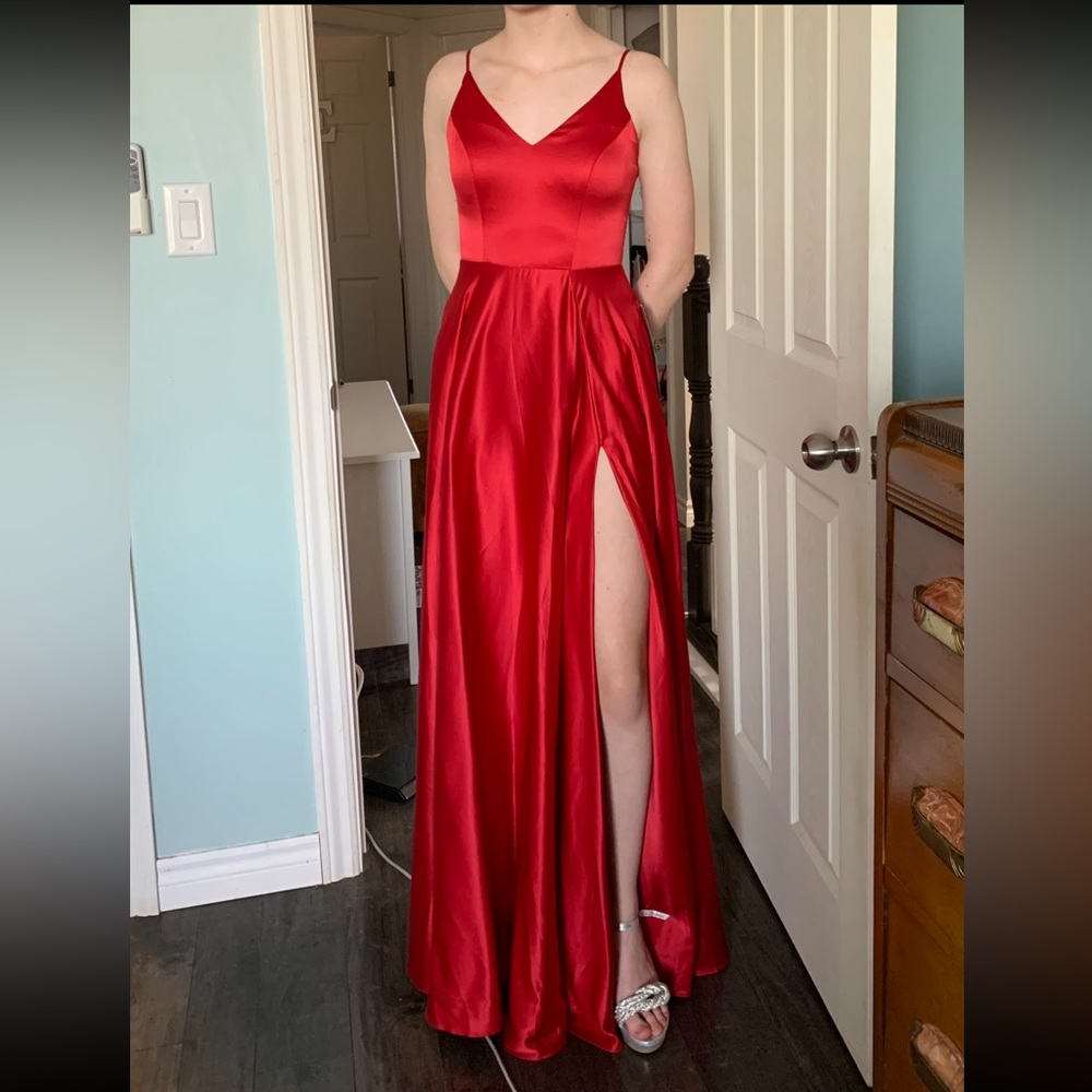 Size 5 prom dress, unworn, new in bag with tags